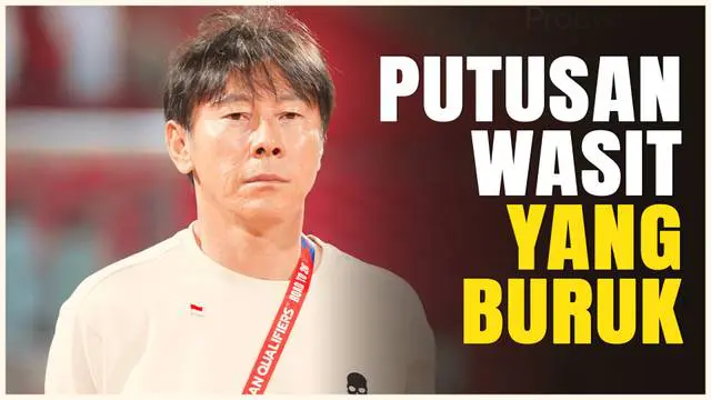 VIDEO: Kritik Keras Shin Tae-yong Kepada Wasit yang Memipin Laga Timnas Indonesia Vs Bahrain
