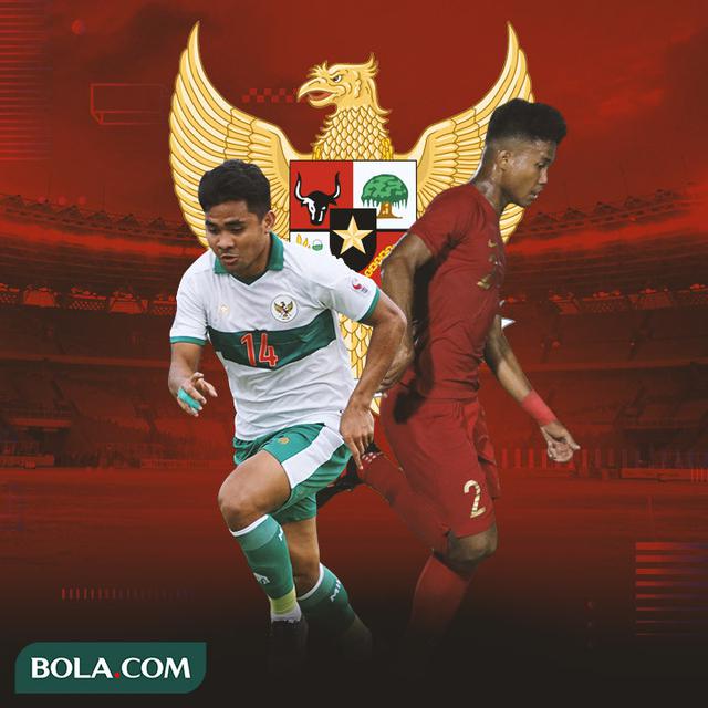 Timnas Indonesia - Asnawi Mangkualam dan Bagas Kaffa