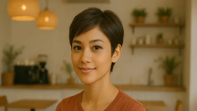 Gaya Rambut Pendek Wanita Jepang