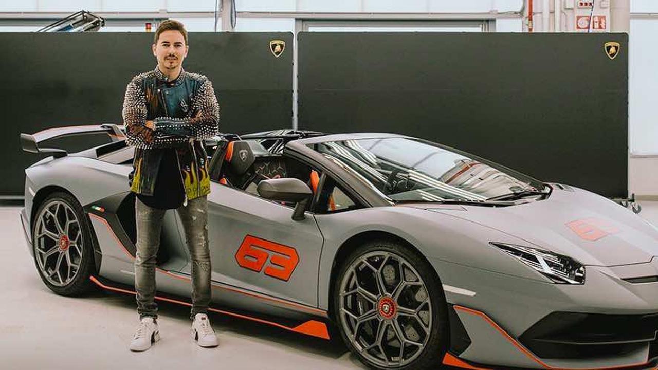 Jorge Lorenzo (Instagram/lamborghini)