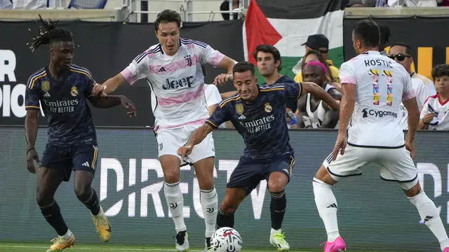FOTO Juventus Vs Real Madrid