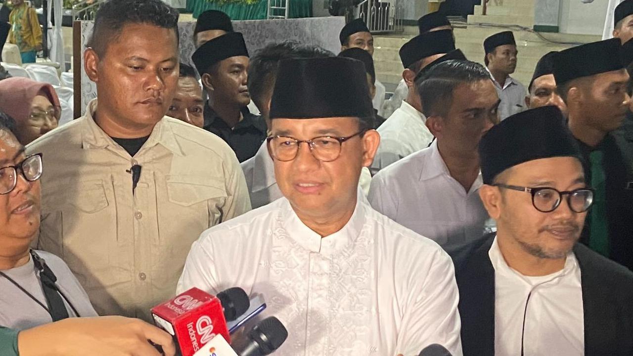 Hadiri Haul KH M Bishri Syansuri, Anies Janji Lanjutkan Perjuangan untuk Indonesia