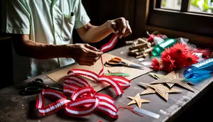 Cara Membuat DIY Hiasan 17 Agustus dari Barang Bekas, Mudah dan Hemat