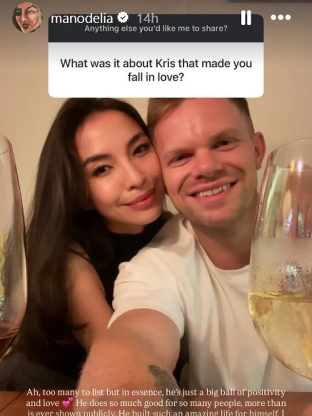 Manohara dan Kristian Hansen
