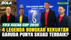 Empat legenda sepak bola ASEAN, Kurniawan Dwi Yulianto dan Ponaryo Astaman dari Indonesia, Baihakki Khaizan dari Singapura, serta Safiq Rahim dari Malaysia, membedah kekuatan negara masing-masing menjelang FIFA ASEAN Cup 2026. Kurniawan menilai Timna...