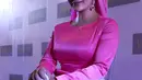Untuk saat ini Krisdayanti mengaku baru bisa mengenakan hijab seperti ini. (Galih W. Satria/Bintang.com)