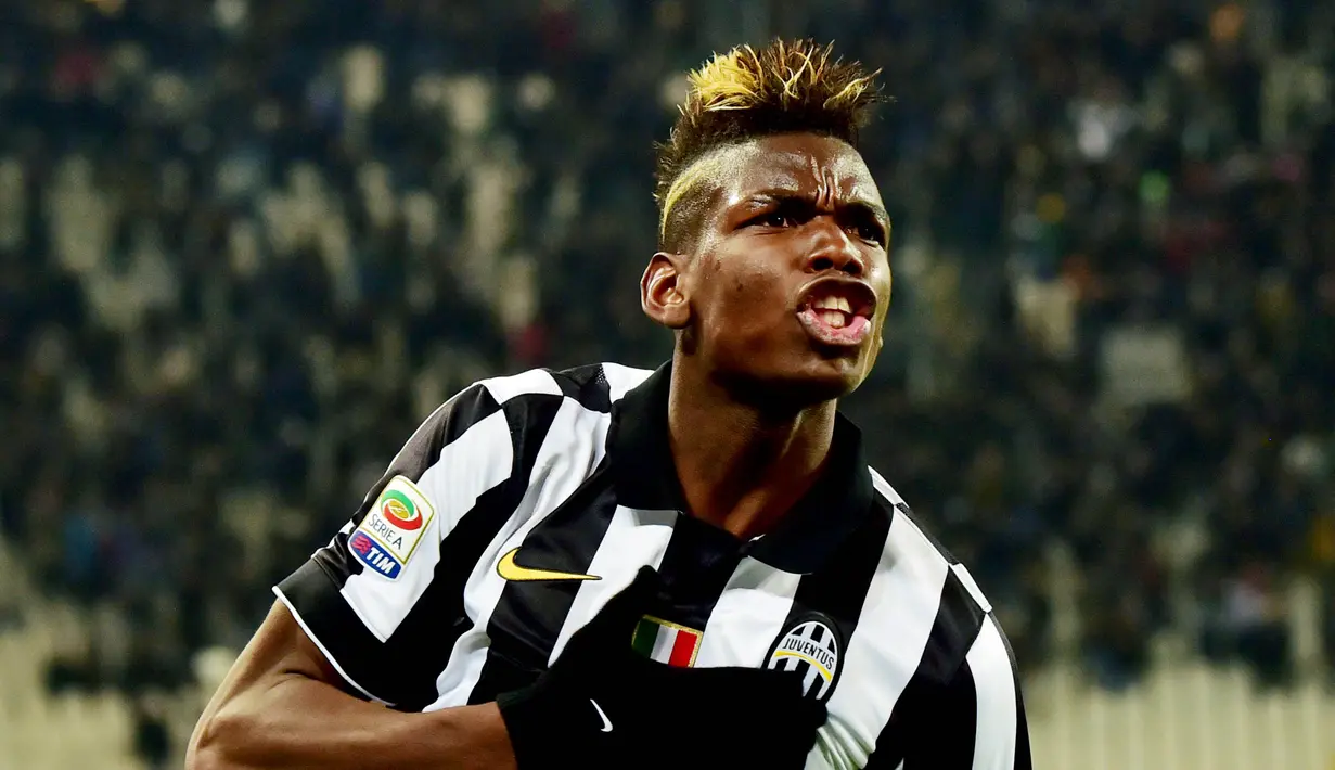 Juventus adalah klub spesial bagi Paul Pogba. La Vecchia Signora sukses menyelamatkan karier sang gelandang setelah terbuang dari Old Trafford. (AFP/Giuseppe Cacace)