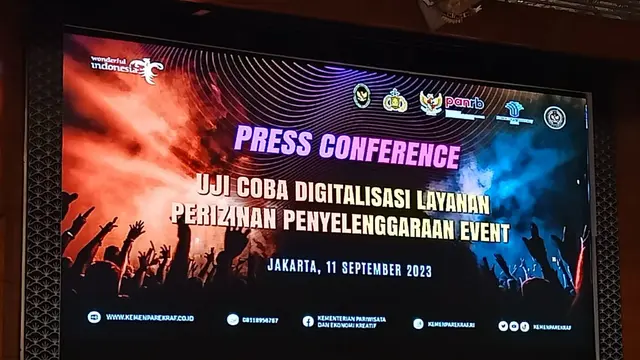 Uji Coba Digitalisasi Perizinan Event Dimulai di 15 Venue, Sandiaga Uno: Jangan Diketawain, tapi Diberi Masukan