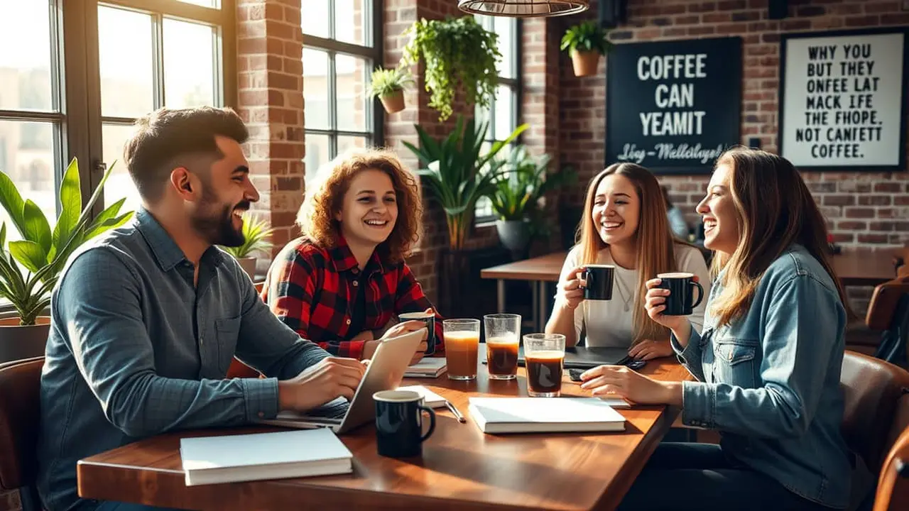 caption coffee singkat