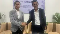 Acara penandatangan kesepakatan kerja sama (MoU Signing) dihadiri oleh Candra Darusman (Ketua Umum FESMI), Datuk Freddie Fernandez (President KARYAWAN), dan pengurus inti kedua organisasi.