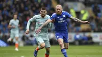 2 Gol di Penghujung Laga, Chelsea Bungkam Cardiff City