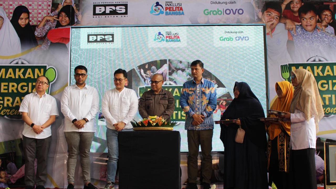 Yayasan Inklusi Pelita Bangsa dan Grab-OVO Dorong Sediakan MBG Anak Berkebutuhan Khusus di Serang