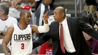 Point guard Los Angeles Clippers, Chris Paul, kembali terpilih sebagai Presiden Asosiasi Pemain NBA untuk periode 2017-2021. (EPA/Paul Buck)