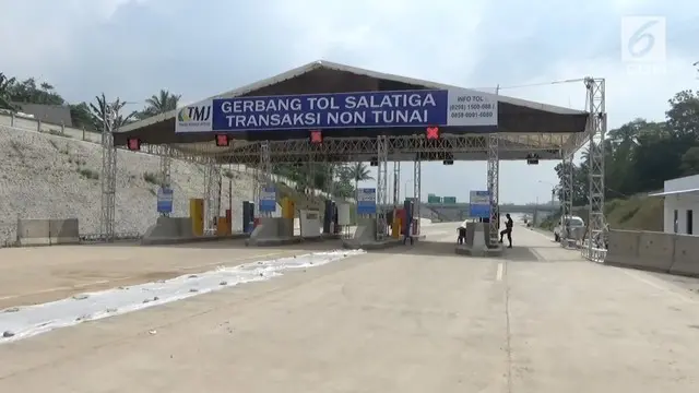 Mulai 8 Juni, tol fungsional Salatiga-Kartasura sudah dapat digunakan untuk menyambut arus mudik.