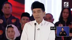 Jokowi menyebut contoh kesetaraan HAM yang telah diterapkan di pemerintahannya ialah dengan memberikan bonus atlet Para Games 2018 mendapat miliaran rupiah sama dengan atlet Asian Games 2018.