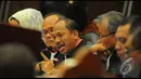 Sirra Prayuna kuasa Hukum dari pihak terkait pasangan Jokowi - JK memberikan beberapa pertanyaan kepada saksi termohon di Ruang Sidang Utama, Mahkamah Konstitusi dalam sidang sengketa Pilpres, Jakarta, Kamis (14/8/2014) (Liputan6.com/Andrian M Tunay)