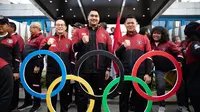 Menpora Dito Ariotedjo saat mengkuhkan kontingen SEA Games 2023 (dok NOC Indonesia)