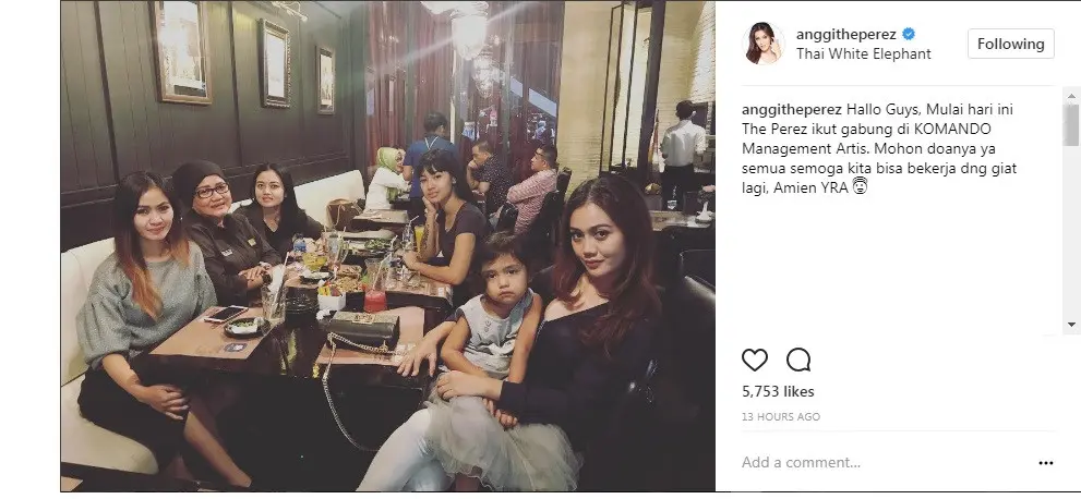 Adik Julia Perez mulai melanjutkan karier di panggung hiburan (Foto: Instagram)