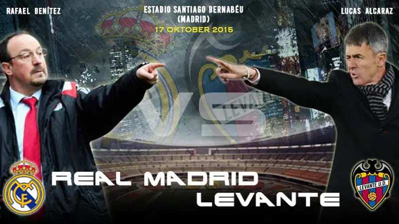 lapangan Real Madrid VS Levante