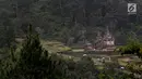 Suasana wisata Candi Gedong Songo di lereng Gunung Ungaran, Bandungan, Kab. Semarang, Jawa Tengah, Senin (18/12). Candi ini merupakan salah satu peninggalan budaya Hindu dari zaman wangsa Sanjaya abad ke 9 (tahun 927 Masehi). (Liputan6.com/Johan Tallo)