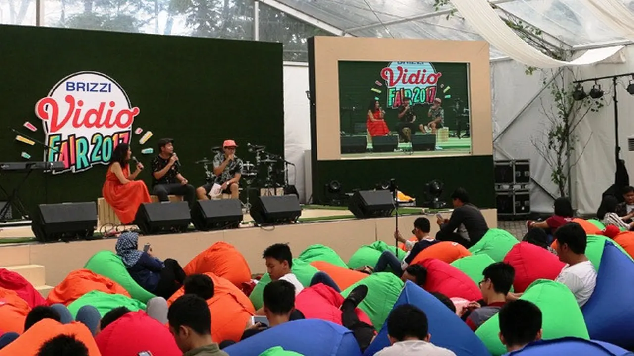 BRIZZI Vidio Fair 2017, Talkshow Konten Kreatif Hingga Ekonomi