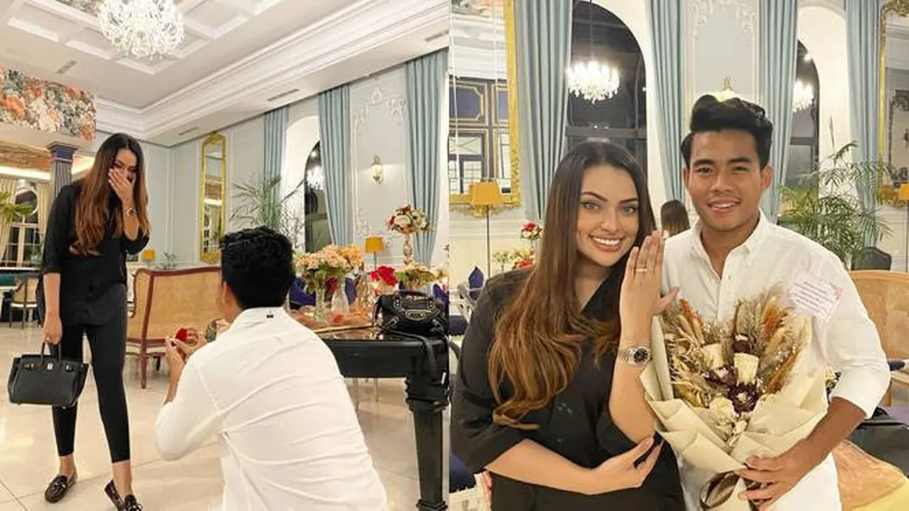 5 Momen Nurhidayat Mantan Pemain Timnas Saat Lamar Kekasih Ini Romantis