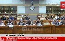 Komisi III Semprot Kapolresta dan Kajari Sleman Buntut Kasus Hogi Minaya: Ini Bukan Pidana Tapi Membela Diri, Koordinasi Enggak Benar!