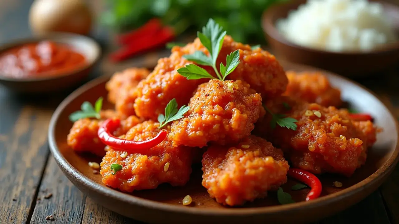 Resep Ayam Goreng Pedas