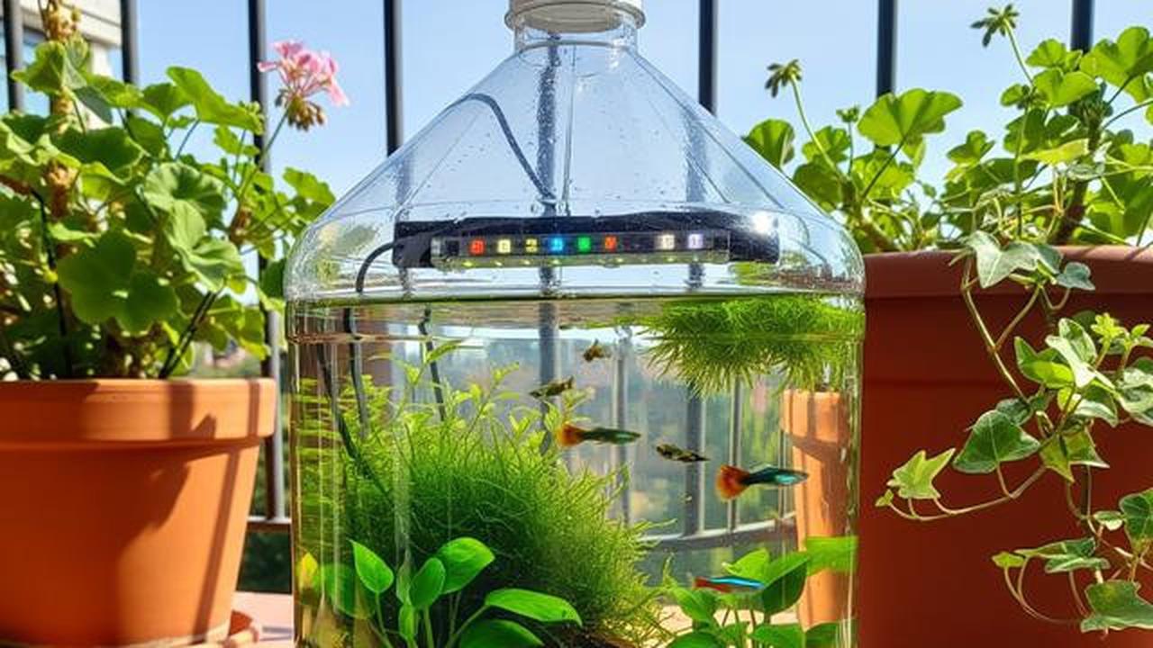 10 Desain Akuarium dari Galon Bekas, Bisa Percantik Teras Rumah