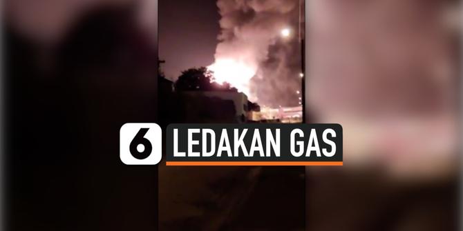 VIDEO: Detik-Detik Stasiun Pengisian Gas Meledak di Prancis