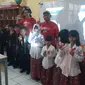 ATVI dan Yayasan Pundi Amal Peduli Kasih (YPP) SCTV-Indosiar di SDN Ciheuleut 1 dan 2, Kota Bogor, Jabar. (Doc: ATVI)