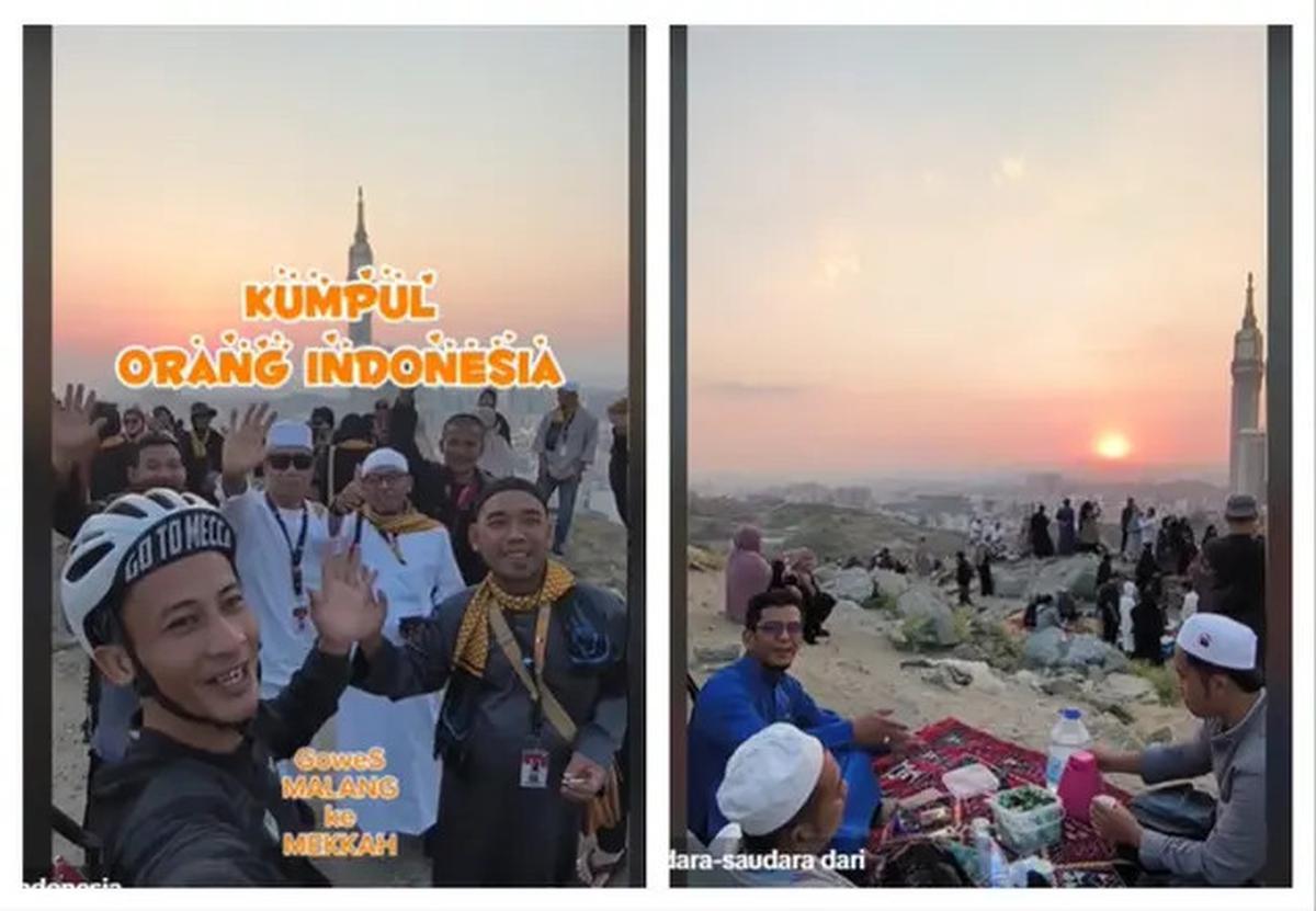 Pria Asal Malang Berhasil Sampai ke Mekkah dengan Naik Sepeda, Begini Perjuangannya