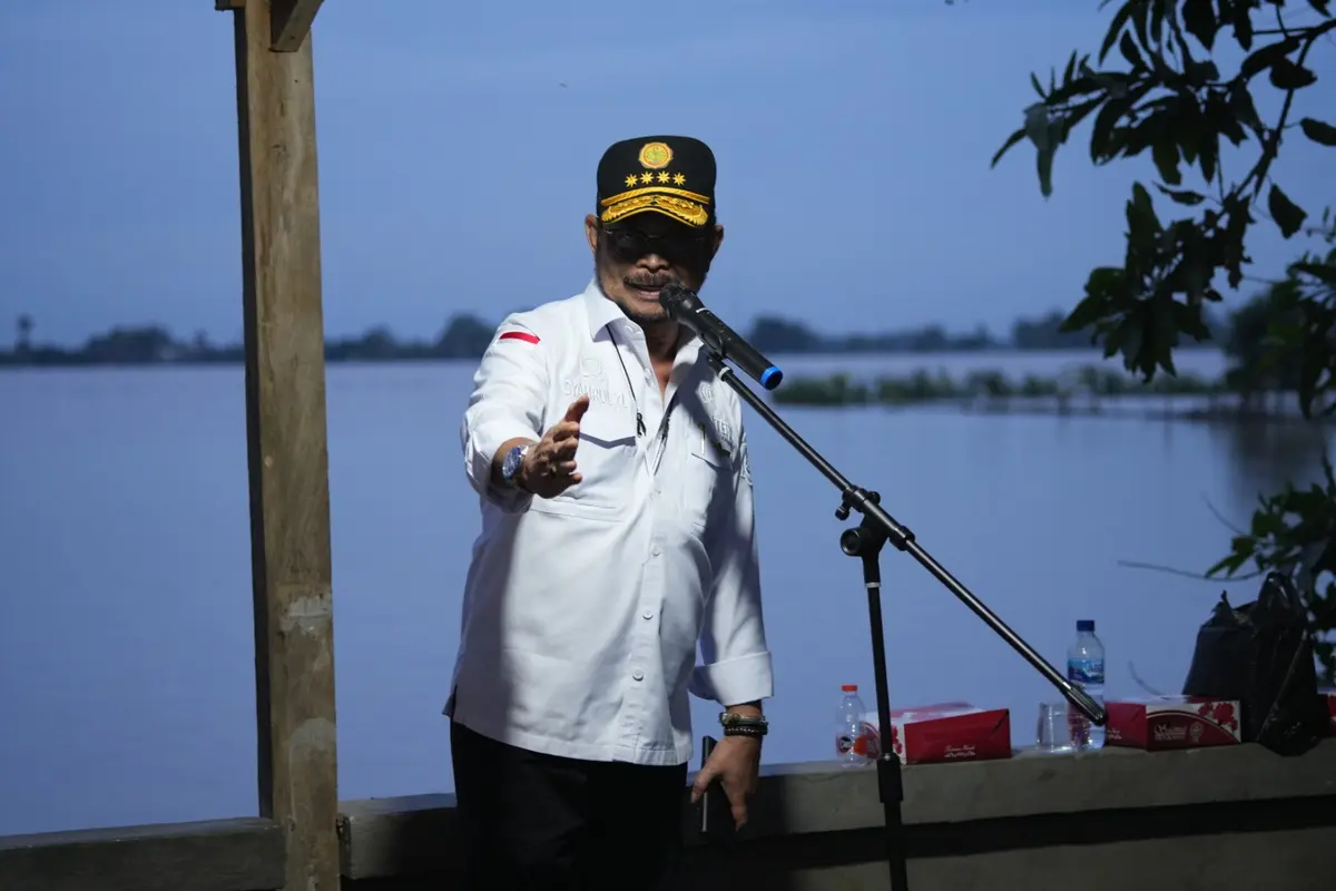 Mentan SYL Siap Bantu Petani Karawang yang Terdampak Banjir