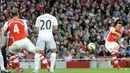 Musim lalu Mesut Ozil gagal bersinar bersama Arsenal, dirinya hanya mampu memberikan lima assist dalam 22 penampilan. (EPA/Gerry Penny)
