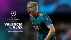 Berita video highlights Grup H Liga Champions 2019-2020 antara Valencia melawan Ajax yang berakhir dengan skor 0-3, Rabu (2/10/2019).