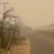 Kabut asap akibat kebakaran hutan dan lahan (karhutla) di Kabupaten Merauke, Papua Selatan, berdampak hingga Kabupaten Mimika. (Foto: Antara)