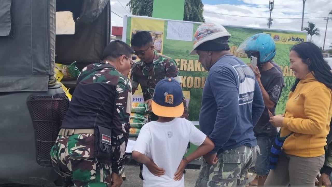 Fakta Unik: Kodim Mimika Sediakan 2,5 Ton Beras dalam Pangan Murah, Bantu Warga Hadapi Fluktuasi Harga