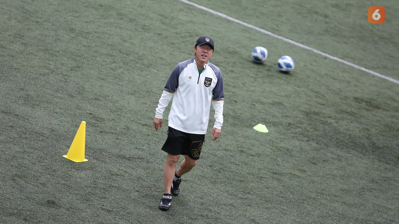 Latihan Timnas Indonesia U-20 untuk Piala Asia U-20 2023