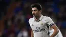 Enzo tampil sebagai pemain pengganti saat Madrid menghadapi Cultural Leonesa pada laga leg kedua babak 32 besar Copa del Rey di Santiago Bernabeu, Kamis (1/12) Enzo berhasil mencetak gol dalam debut di tim utama Real Madrid (AFP PHOTO / Javier Soriano)