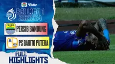 Berita Video, cuplikan pertandingan Persib Bandung Vs Barito Putera pada Senin (13/8/2023)