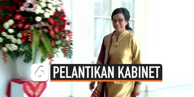 VIDEO: Penampilan Sri Mulyani Saat Dilantik Jokowi