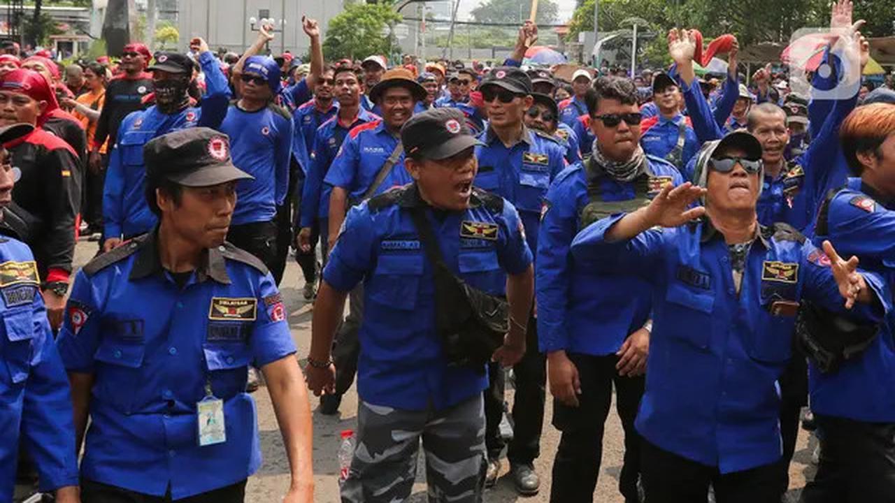 Desak Pengupahan Tak Pakai PP 51/2023, Buruh Berunjuk Rasa di Kemnaker