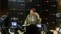 Wawancara Khusus Menteri Kelautan Perikanan Susi Pudjiastuti dengan Liputan6.com. (Faizal Fanani/Liputan6.com)