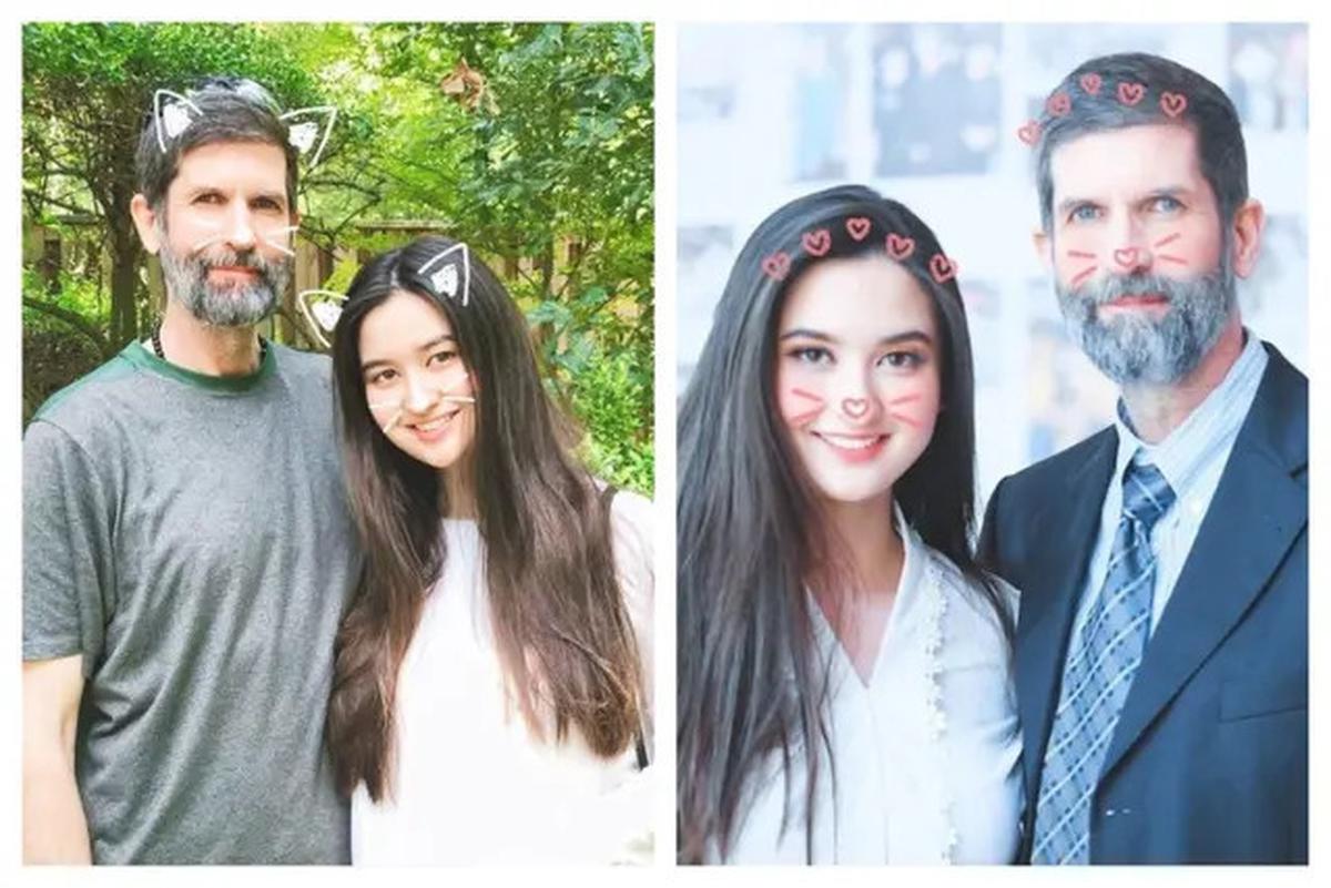 Potret Kedekatan Stephanie Poetri dan Ayahnya, Andrew Hollis Dougharty