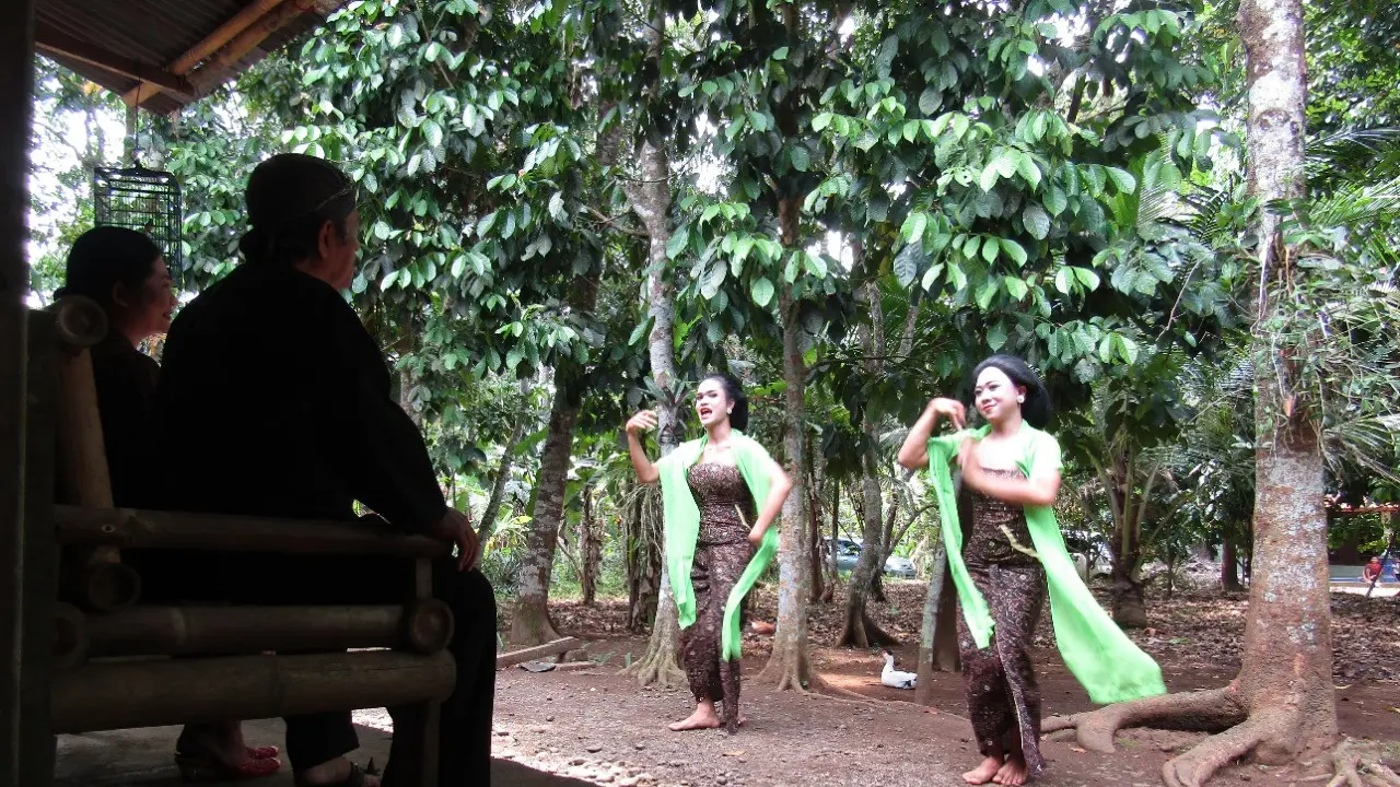 Lengger lanang. (Foto: Liputan6.com/Rudal Afgani Dirgantara)