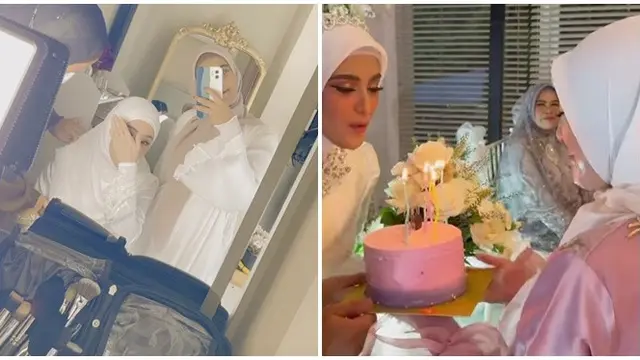 6 Potret Nadya Mustika dan Larissa Chou Saling Dampingi di Pernikahan, Sahabat Jadi Ipar