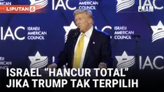 Dalam acara di Washington DC, Donald Trump menarik perhatian pemilih Yahudi, mengklaim bahwa Israel akan menghadapi "annihilasi total" jika dirinya tidak terpilih kembali sebagai presiden.