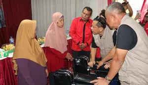 Badan Penanggulangan Bencana (Baguna) DPP PDI Perjuangan melanjutkan rangkaian bakti sosial dan pengobatan gratis yang digelar secara nasional. (Istimewa)
