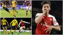 Nama Mesut Ozil kian hangat diperbincangkan lantaran Gelandang kreatif asal Jerman itu dicoret dari skuat Arsenal untuk berlaga di Liga Inggris dan Liga Europa. Terlepas dari segala polemik tersebut mari kita tengok kembali aksi Ozil bersama Arsenal.