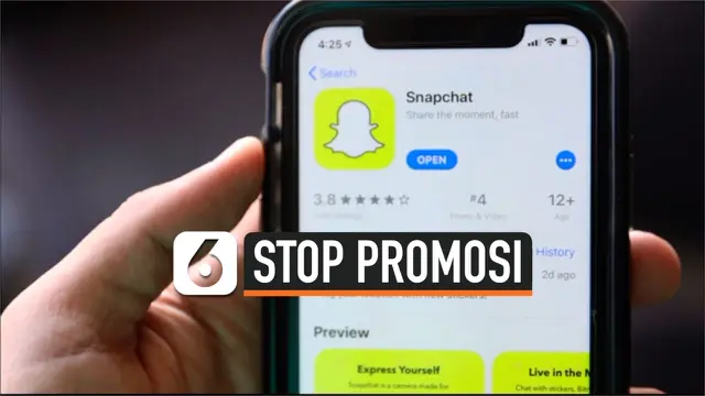 VIDEO: Snapchat Stop Promosikan Akun Donald Trump